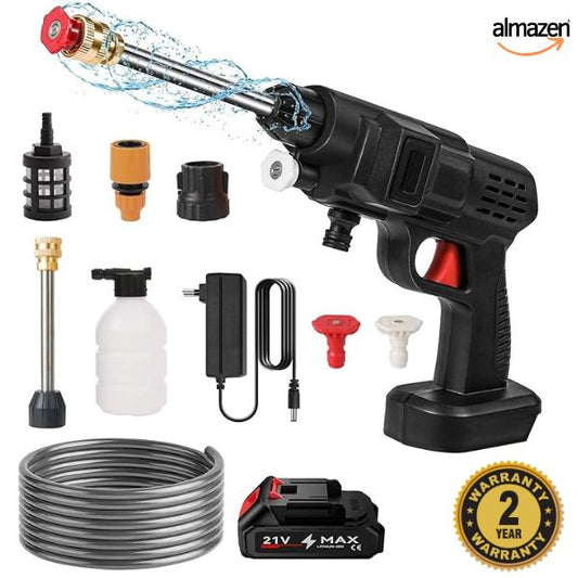 Pistola Alta Presión inalámbrico 60 bar-600w , Manguera de 5m